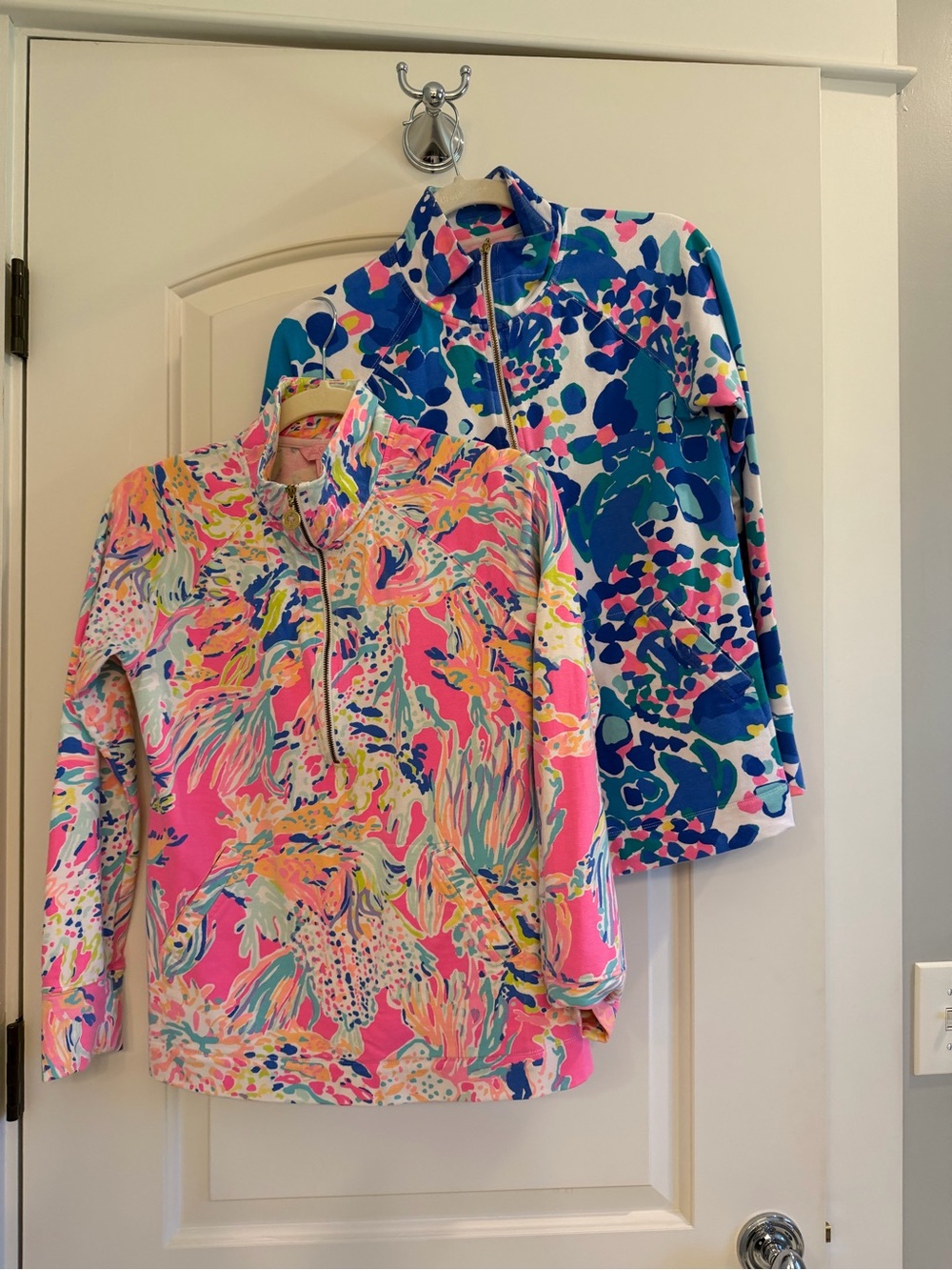 Lilly Pulitzer quarter zip pullovers xs